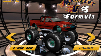 Monster Truck vs Formula Cars screenshot 2