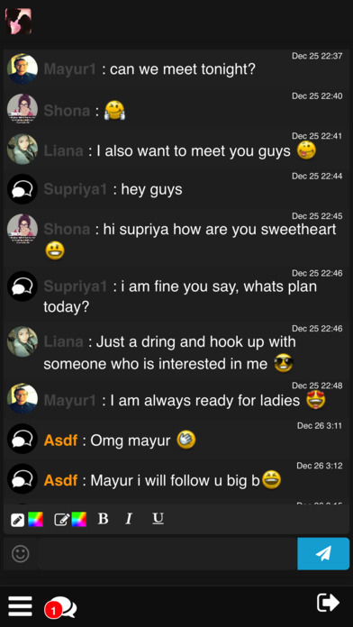 Chat Rooms ChatWap screenshot 2
