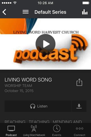 Living Word Harvest of Dallas screenshot 3