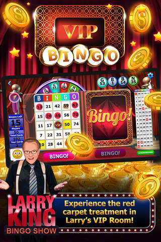 Larry King Bingo Show - Bingo Casino screenshot 4