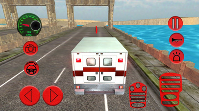 Ambulance Rescue Simulator Game 2017 screenshot 2