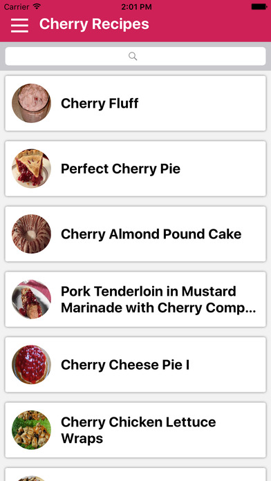 Delicious Cherry Recipes - Desserts Recipes screenshot 3