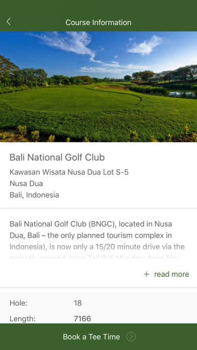 Bali National Golf Club screenshot 2