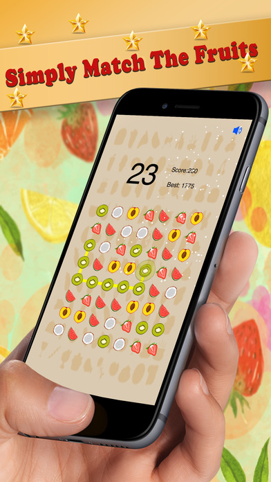 Match the Fruits - A game about connecting Puzzle screenshot 2