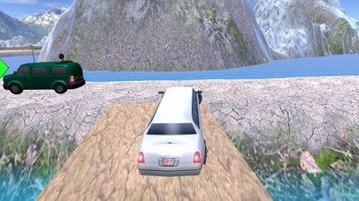 Real limousine Off-road Drive - Super Stunt Games screenshot 2