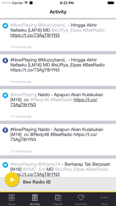 Bee Radio ID screenshot 2