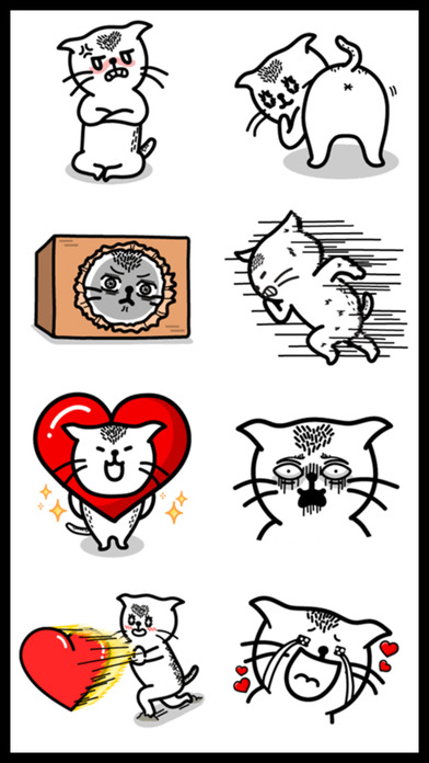 Funny Cat Sticker Pack screenshot 3