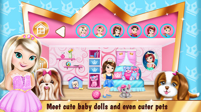 Princess Room Decoration Game – Dollhouse Designer screenshot 4