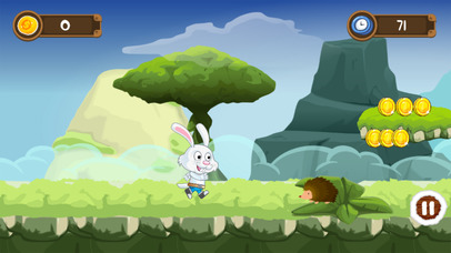 Bunny Rabbit Run - World Jungle Adventure Kids screenshot 4