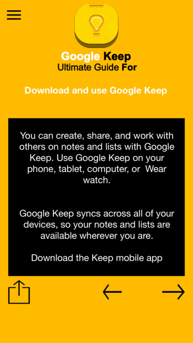 Ultimate Guide For Google Keep screenshot 4