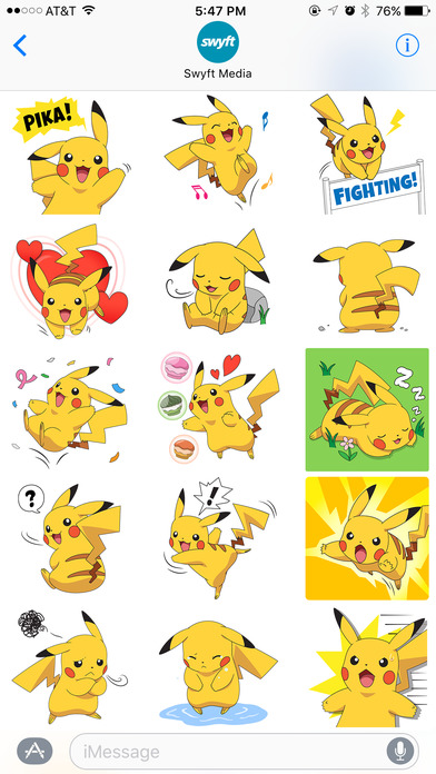Pokémon Stickers screenshot 4