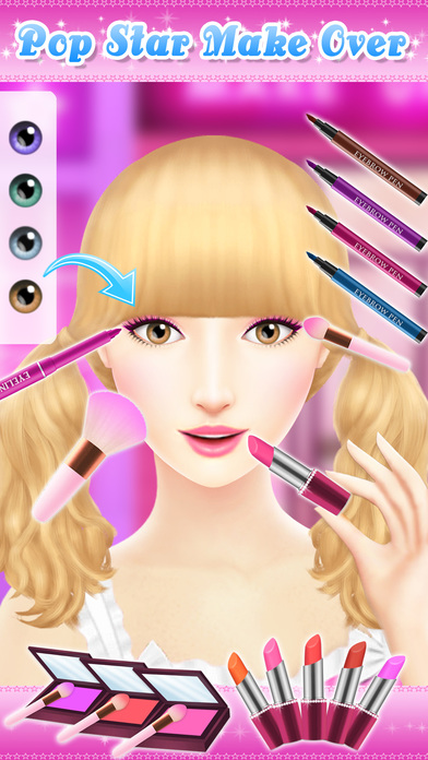 Angelina's Pop Star Salon - Spa & Makeup screenshot 3