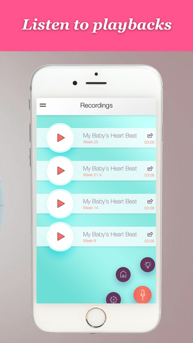 my pregnancy beats - prenatal listener screenshot 2