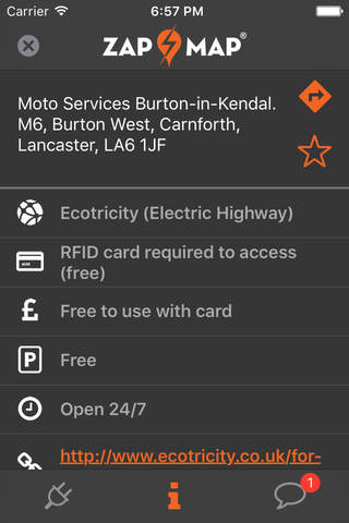 Zapmap: EV charging in the UK screenshot 4