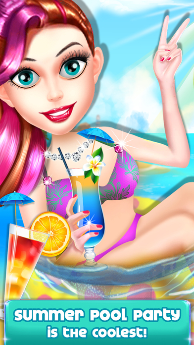 Crazy Pool Party - Prom Queen Bikini Girl Games screenshot 4