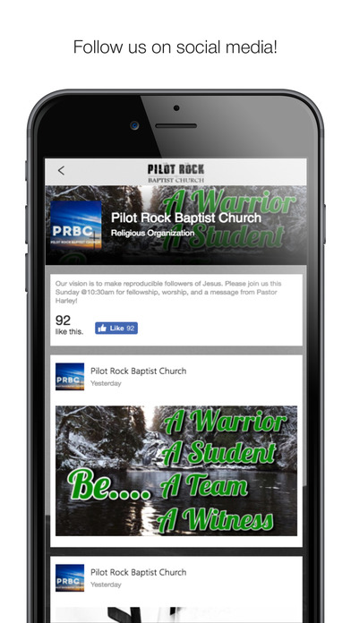 Pilot Rock Baptist Church screenshot 3