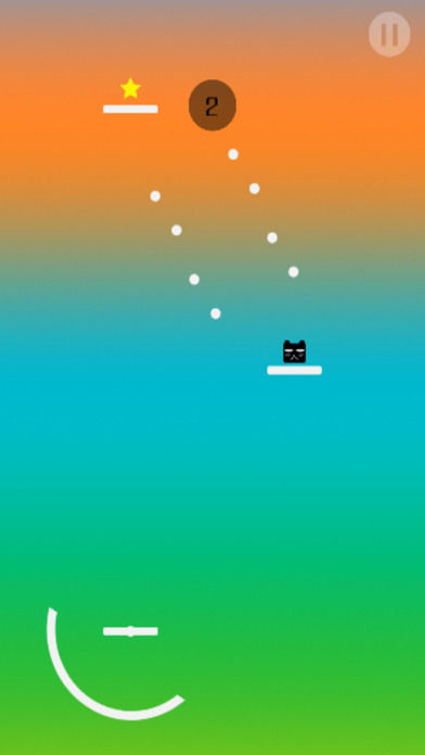 Black Square Cat Amazing Dasher screenshot 2