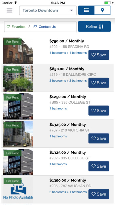 Toronto Condo Rentals Online screenshot 3