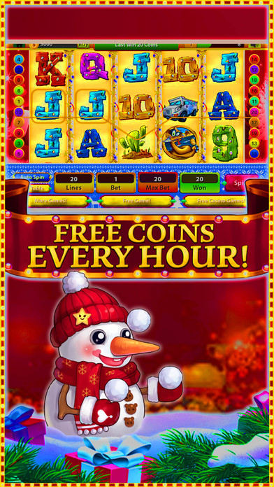 Awesome Christmas fun with games:Free Sloto Game screenshot 3