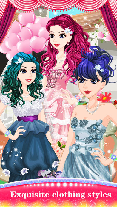 Fashion wedding Salon - Girls Games Free screenshot 3