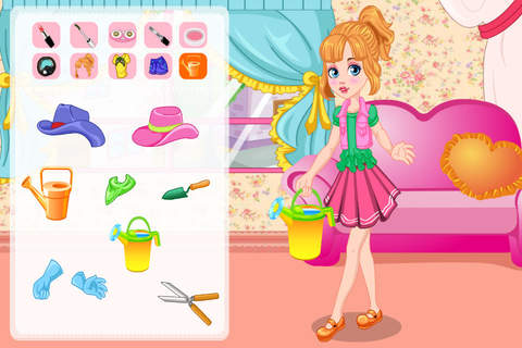 Princess Laundry 2 - Garden Home Cleaning screenshot 3