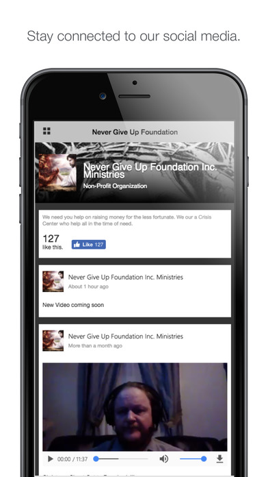 Never Give Up Foundation Inc screenshot 2
