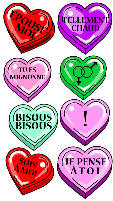 Joyeuse Saint-Valentin Sticker Pack screenshot 3