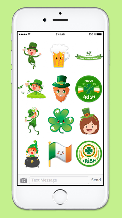 Cute St Patricks Day Sticker Pack screenshot 4