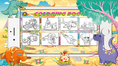 Coloring Book Games for Kids Boys & Girls screenshot 4