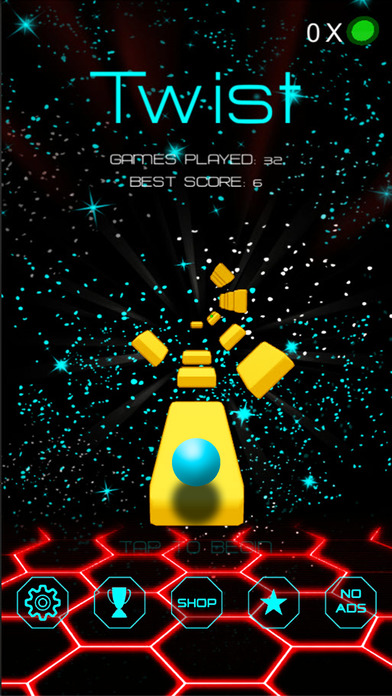 Spin Ball on Stacked Block screenshot 3