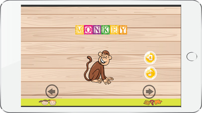 First Touch Animals Vocabulary Flashcards Matching screenshot 2