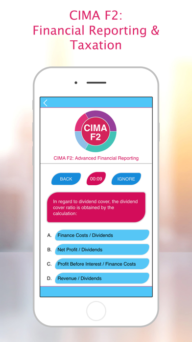 CIMA F2: Advanced Financial Reporting & Taxation screenshot 2