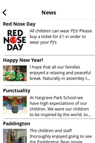 Hargrave Park School screenshot 2