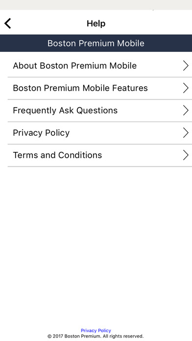 Boston Premium Mobile screenshot 2
