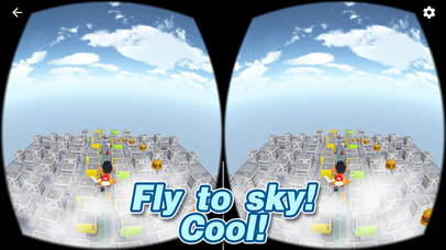 3D City Run VR for Google Cardboard-Parkour game! screenshot 2