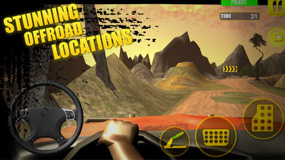 Mountain Drive Pickup Driving Sim 3D screenshot 2