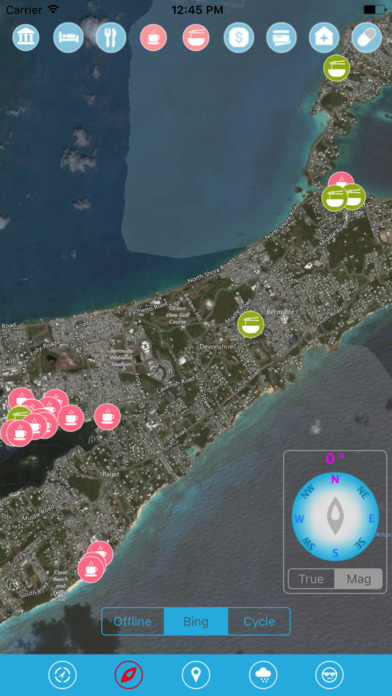 Bermuda Island Offline Travel Map Guide screenshot 2