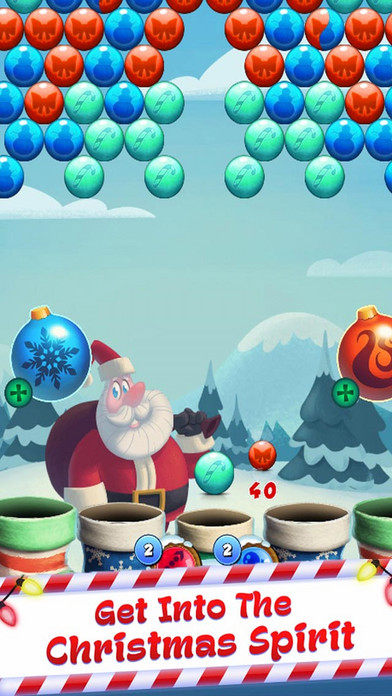 Christmas Ball Santa Pop Game screenshot 3
