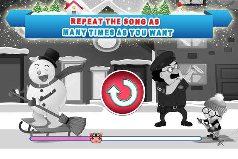 Frosty The Snowman - xmas nursery rhyme for kids screenshot 3
