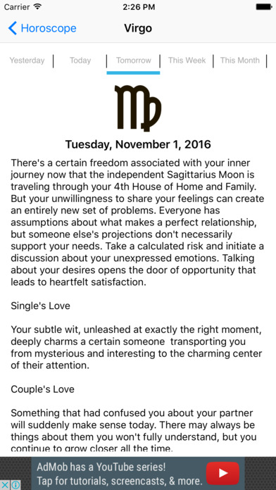 Horoscopes - Daily wisdom screenshot 2