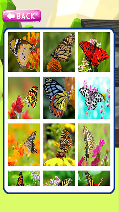 Jigsaw Cartoon Butterfly Games For Children screenshot 2