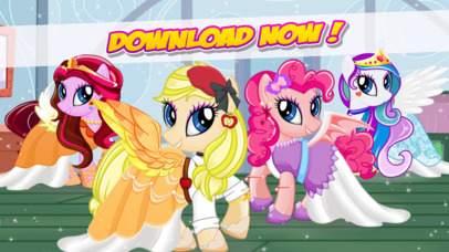 Pony Dress Up and Salon Games for Little Girls screenshot 4