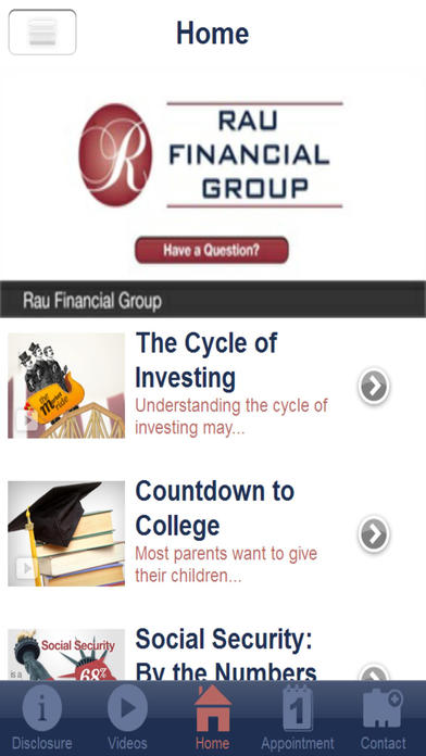 Rau Financial Group screenshot 2