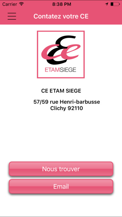 CE Etam Siège screenshot 4