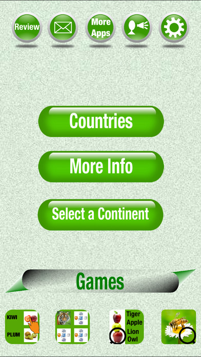 Continents, World Countries, Capitals, Quiz, Games screenshot 2