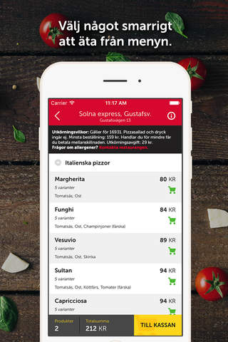 foodora: Beställ mat online screenshot 2