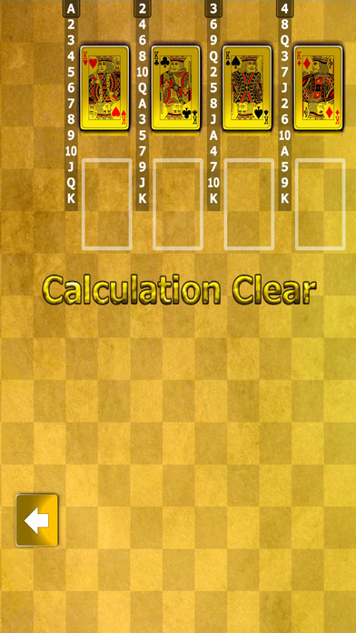 Calculation Gold (Solitaire) screenshot 3