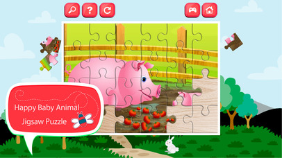 Baby Animal Jigsaw Puzzle Play Memories For Kids screenshot 2