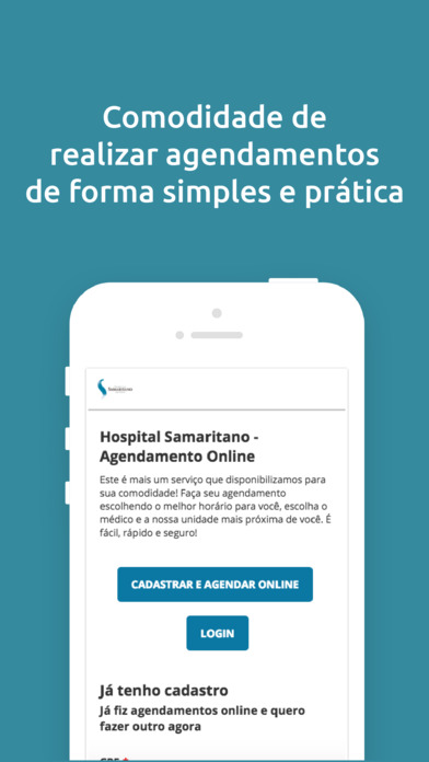Samaritano Pacientes screenshot 3