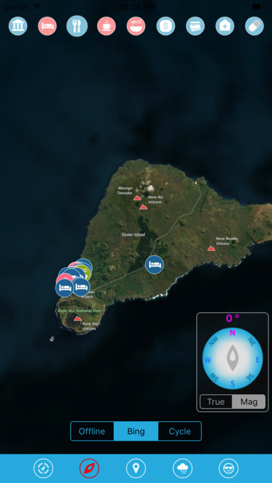 Easter Island Offline Travel Map Guide screenshot 2